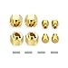 RCLIONS Brass RC Wheels Hubs Hex 5mm Extended Wheel Spacers for All 124th AXIAL SCX24 Deadbolt C10 Gladiator Bronco JLU Base Camp RC Crawler Truck Car Upgrades - Image 2