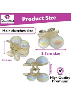 (2 Pcs) Pearl Hair Clips For Women & Girls - Korean Clutcher Clutches Claw Clip Accessories - Sparkling Pearl Design, Stylish, Fashional (Dn08) - pzsku/ZAA4EC7D11FD54B2DD07BZ/45/_/1730894763/a96ce685-29d5-4bfd-89a2-9fe40a083f67