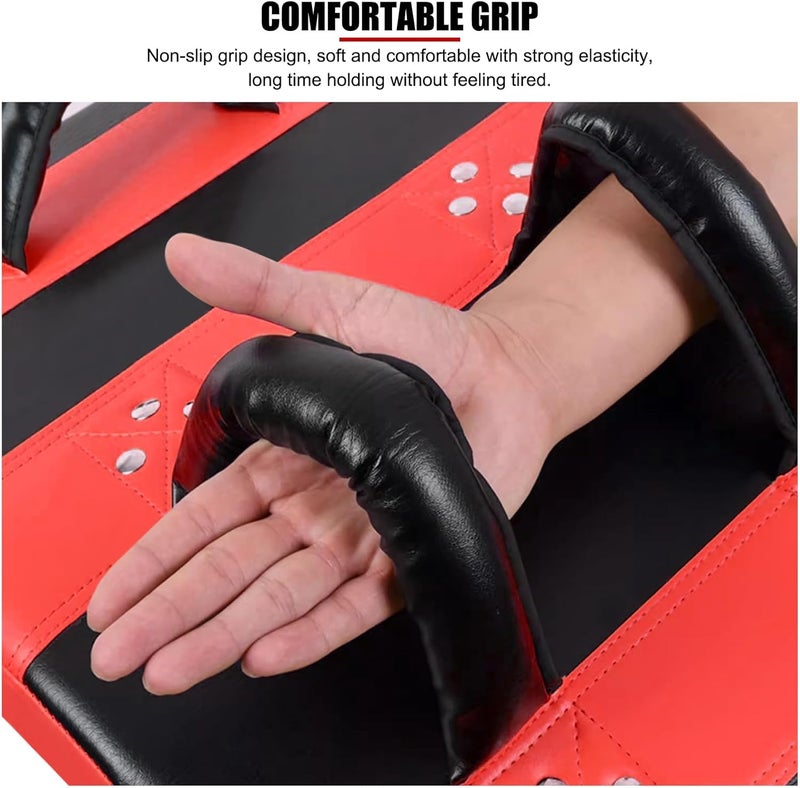 EVTSCAN Taekwondo Kick Pad EVA Muay Thai Pads MMA Karate Kick Boxing Strike Curved Arm Pad Focus Shield - Image 2