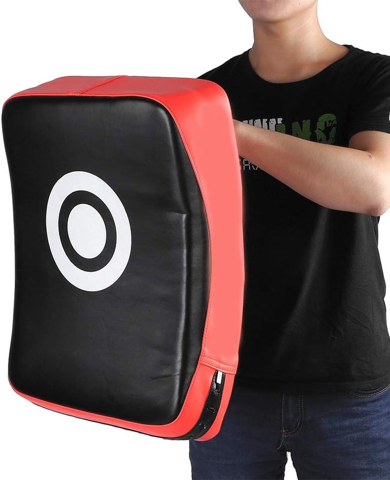 EVTSCAN Taekwondo Kick Pad EVA Muay Thai Pads MMA Karate Kick Boxing Strike Curved Arm Pad Focus Shield - Image 1