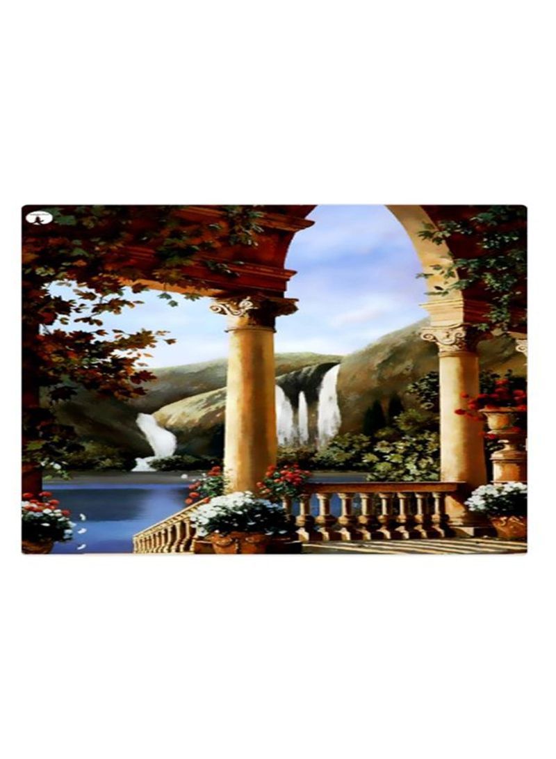 RKN Printed Anti-Slip Gaming Mouse Pad Multicolor