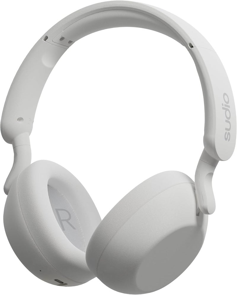 Sudio R3 White Over-Ear Headphones with Bluetooth 5.4 - Image 1