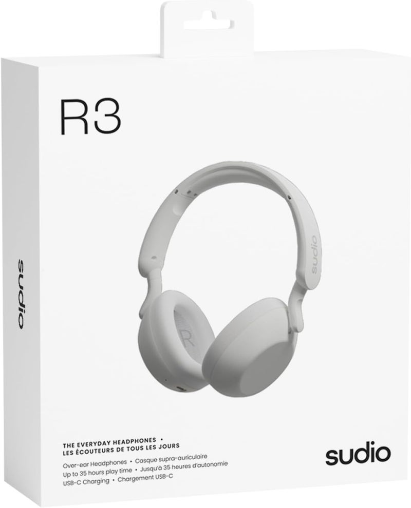 Sudio R3 White Over-Ear Headphones with Bluetooth 5.4 - Image 4