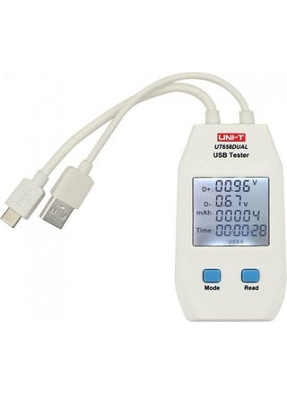 Uni-T UT658DUAL USB Tester - pzsku/ZAA4F0A0806E25F42CB3CZ/45/_/1728052731/e8182b3d-0858-402d-bf1c-ef96f4572948