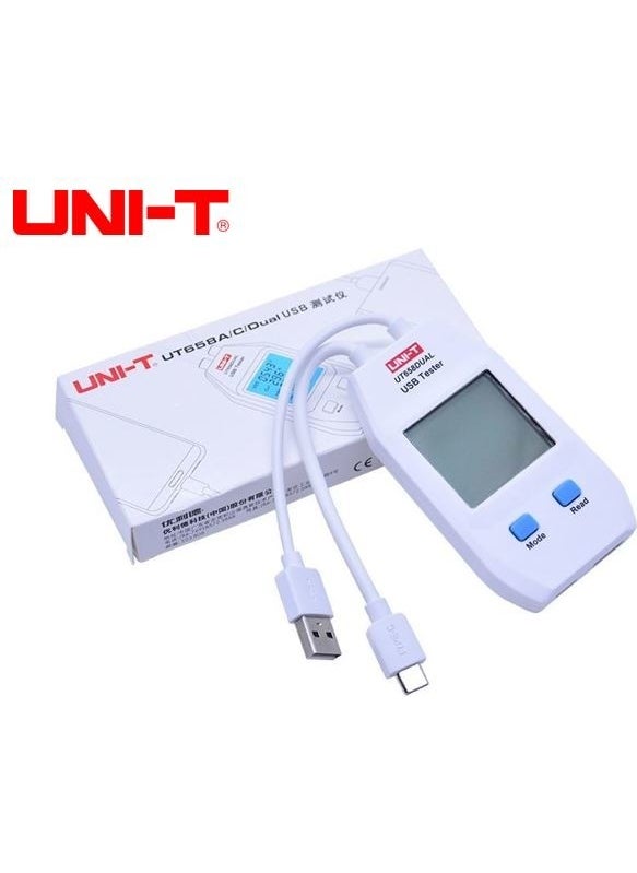 Uni-Trend Uni-T UT658DUAL USB Tester  - Image 2