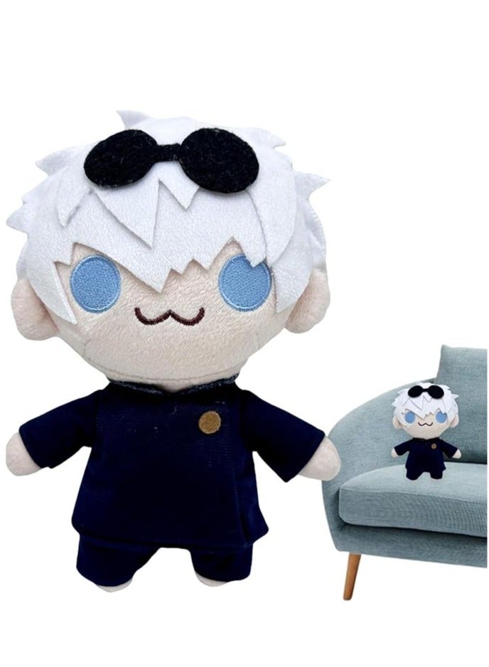 عام دمى شخصيات مانجا جوجيتسو كايسن، ألعاب ناعمة رائعة لشخصية Gojo Satoru، هدايا مرحة مناسبة لجميع الأعمار، مثالية لتزيين المنزل، أفضل هدية لأحبائك. - Image 4