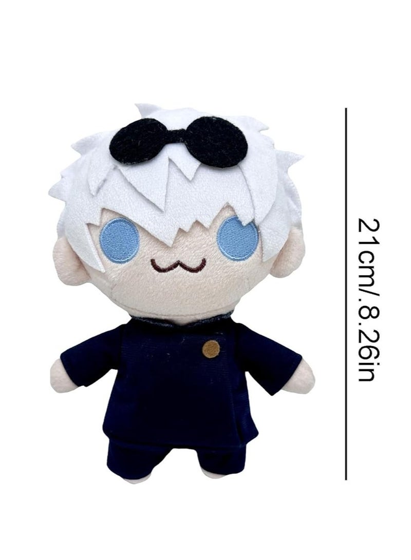 عام دمى شخصيات مانجا جوجيتسو كايسن، ألعاب ناعمة رائعة لشخصية Gojo Satoru، هدايا مرحة مناسبة لجميع الأعمار، مثالية لتزيين المنزل، أفضل هدية لأحبائك. - Image 2