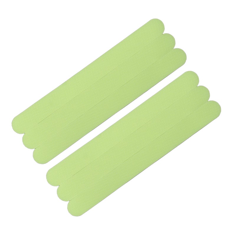 Luminous Stair Marker Glow In The Dark Self Adhesive Skidproof Luminescent Stair Tape for Bathroom Swimming Pool 6 Strip Glow Green - Image 4