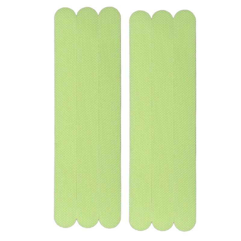 Luminous Stair Marker Glow In The Dark Self Adhesive Skidproof Luminescent Stair Tape for Bathroom Swimming Pool 6 Strip Glow Green - Image 1