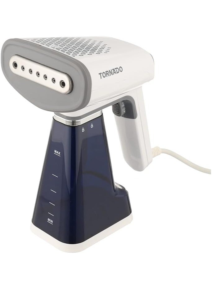 Tornado Portable Steam Iron 1100-1300 Watt Color White x Blue TST-HS1300 - Image 2