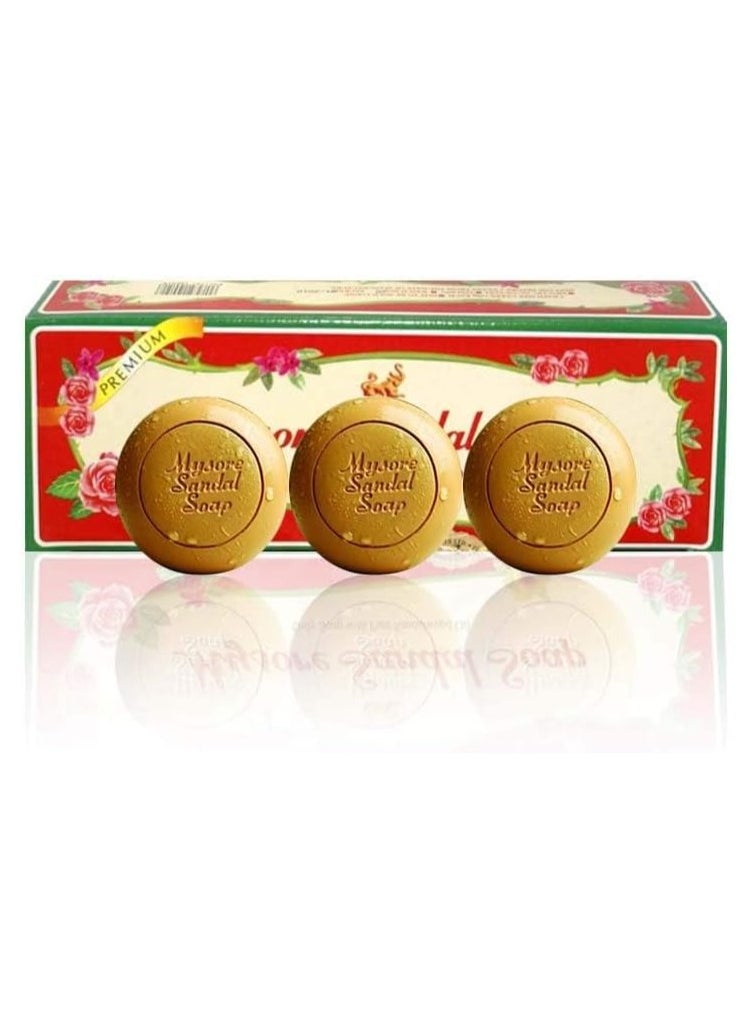 Mysore Sandal - Sandalwood Oil Sandal Soap 150grams (Pack of 12) - Image 1