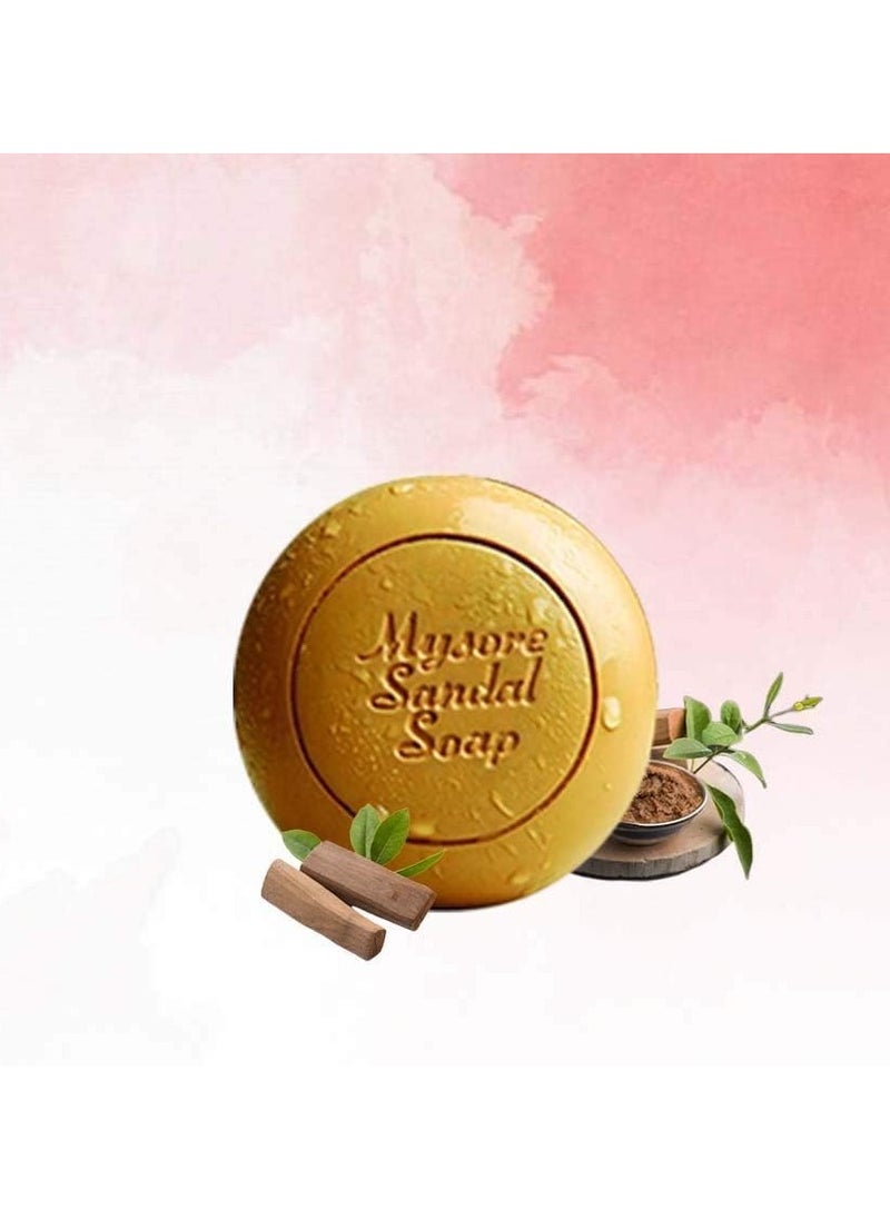 Mysore Sandal - Sandalwood Oil Sandal Soap 150grams (Pack of 12) - Image 1