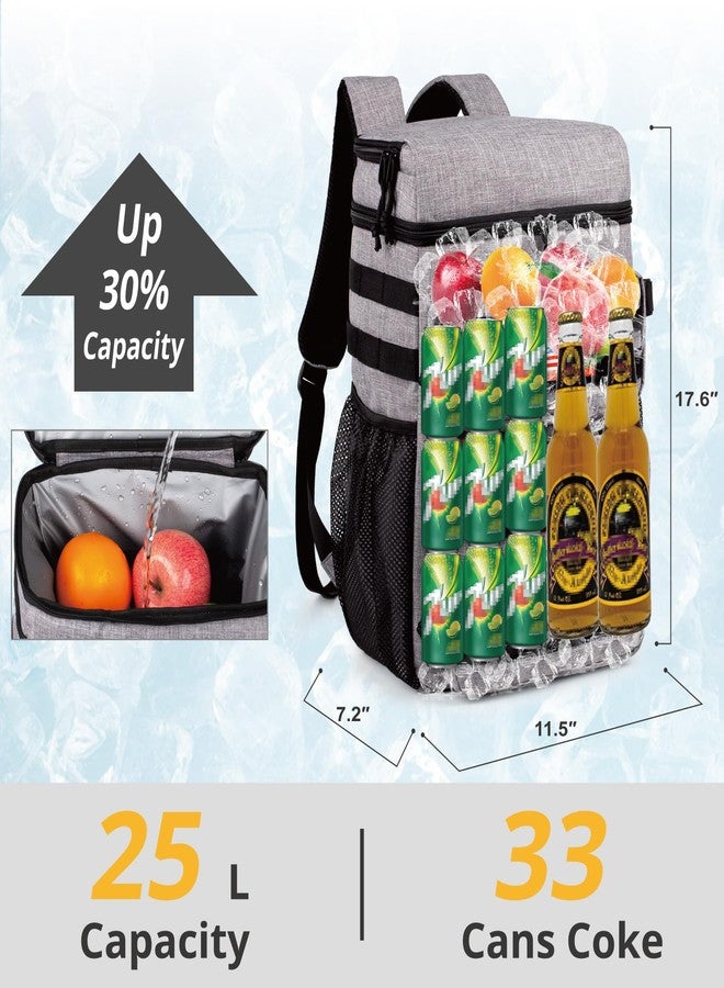 ATRIPACK Tactical Backpack Cooler,Soft Lightweight Leakproof Cooler Backpack,Insulated Cooler Bag,Portable Soft Cooler Bag Waterproof for Beach, Travel, Camping, Picnic, Hiking - Image 4