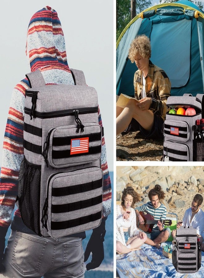 ATRIPACK Tactical Backpack Cooler,Soft Lightweight Leakproof Cooler Backpack,Insulated Cooler Bag,Portable Soft Cooler Bag Waterproof for Beach, Travel, Camping, Picnic, Hiking - Image 2