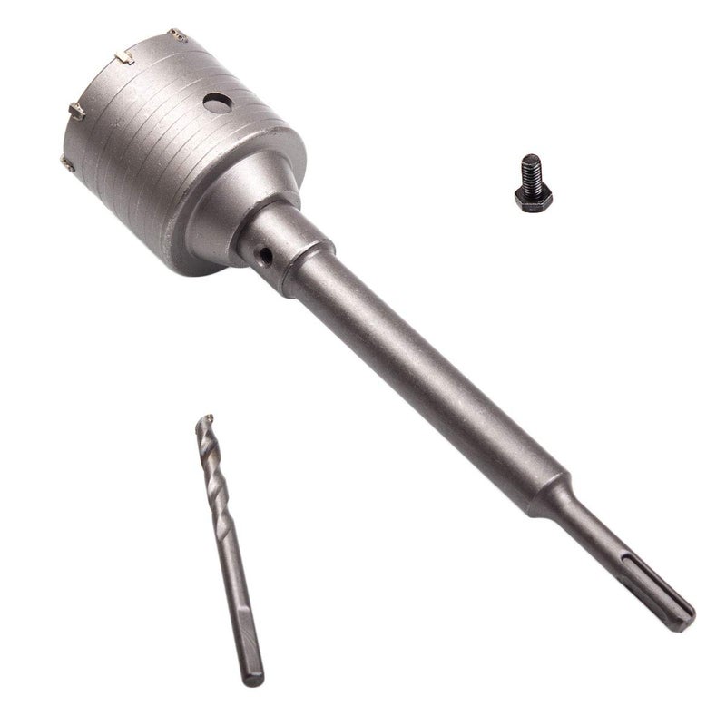 CertBuy 2 1/2 Inch Concrete Hole Saw with SDS Plus Shank, 65mm Wall Hole Saw Drill Bit for Brick Concrete Cement Stone - Image 4