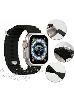 Cosmostech Apple Watch Compatible 42MM 44MM 45MM 49MM 1/2/3/4/5/6/se/7/8/ultra Smart Watch Ocean Band and Strap  - Image 2