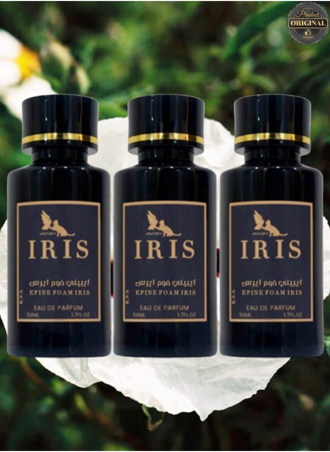 IRIS 3 Pieces Epine Foam Iris Perfume 50ML  - Image 1