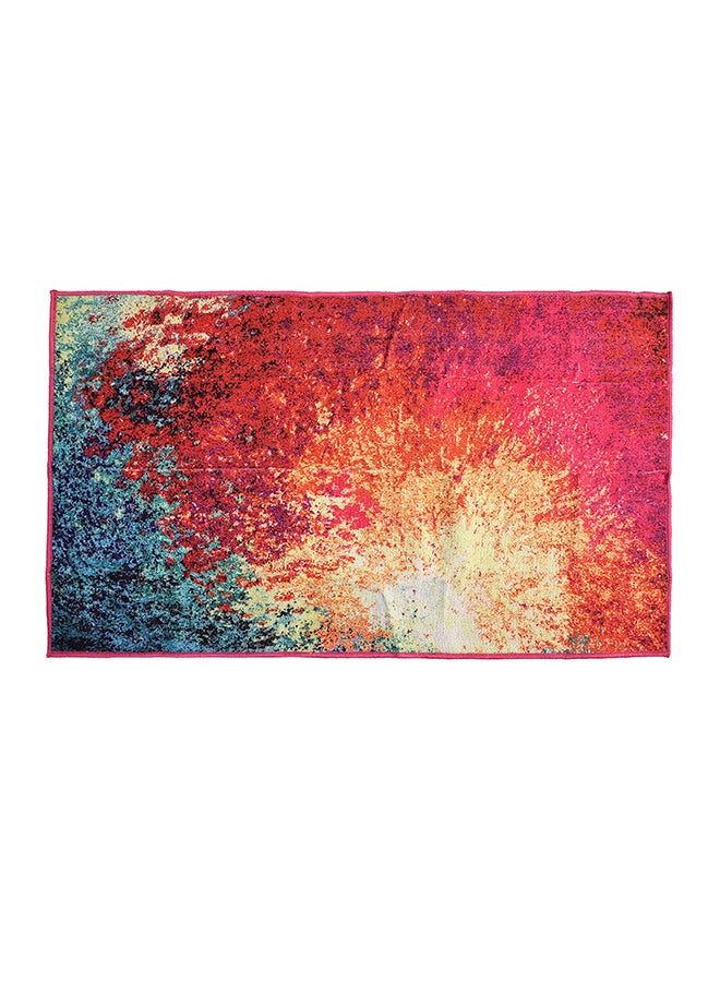 Status سجادة عتيقة فارسية متعددة الطباعة بحجم 3 × 5 أقدام من ستاتوس للغرف النوم/المناطق المعيشية/المنزل مع قاعدة مضادة للانزلاق - Image 2