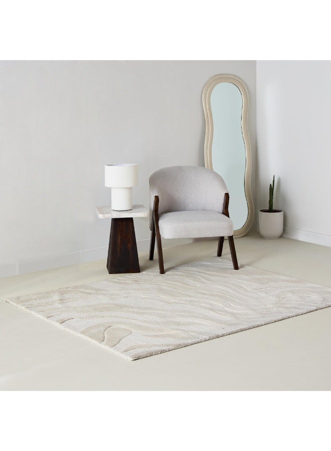 Home Box Milton Waves Knitted Microfiber Rug 120 X 170 Cm  - Image 2