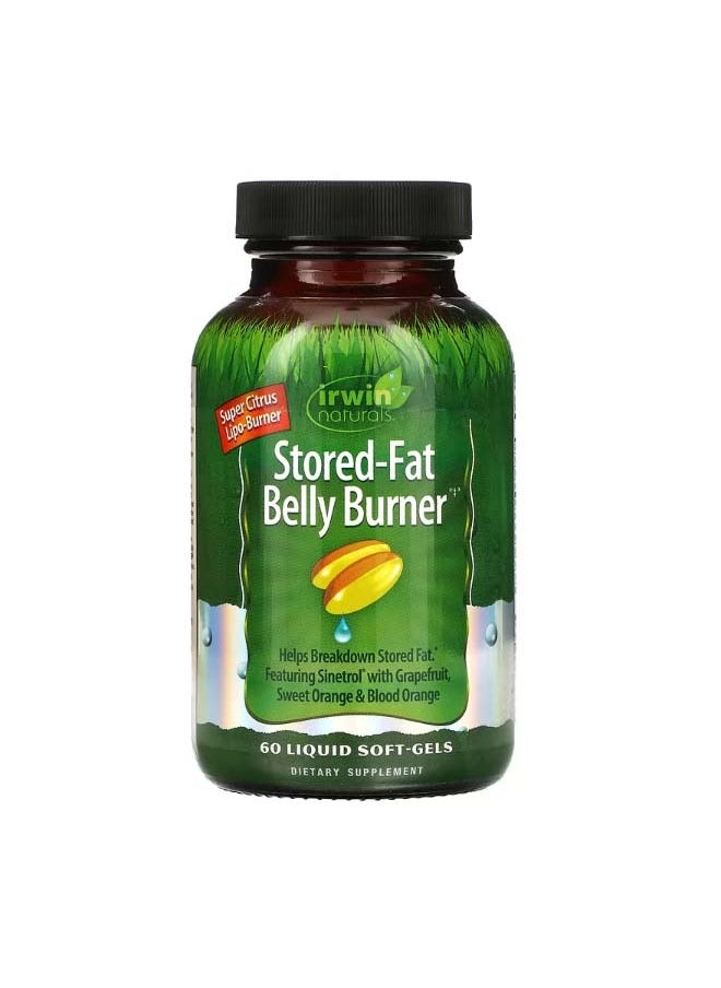 Irwin Naturals StoredFat Belly Burner 60 Liquid SoftGels  - Image 1