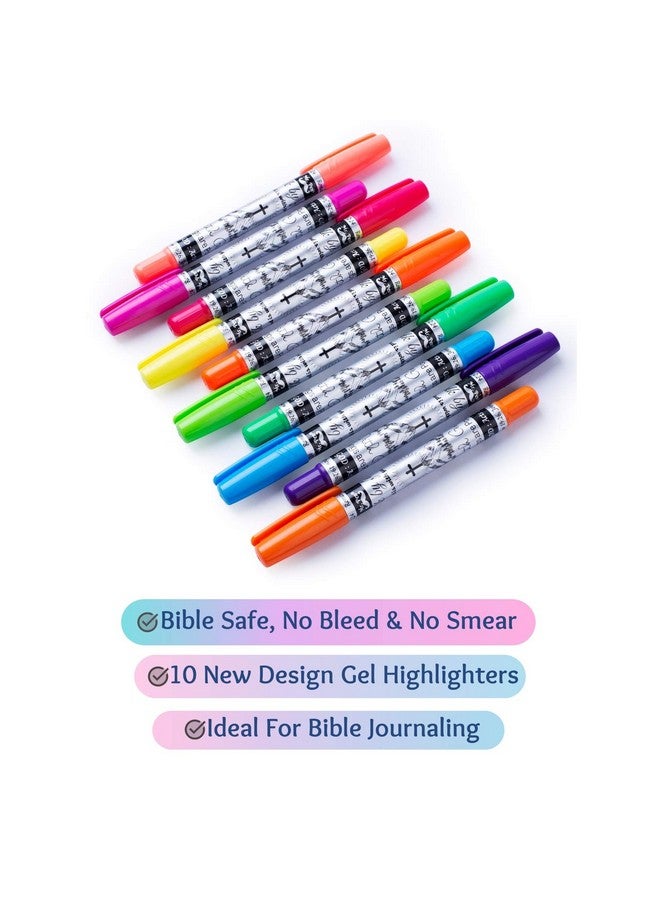 Mr. Pen Bible Highlighters, 10 Pack, Bible Gel Highlighter, Gel Highlighters, Bible Highlighters No Bleed, Bible Markers, No Bleed Highlighters, Bible Highlighter No Bleed Through - Image 3