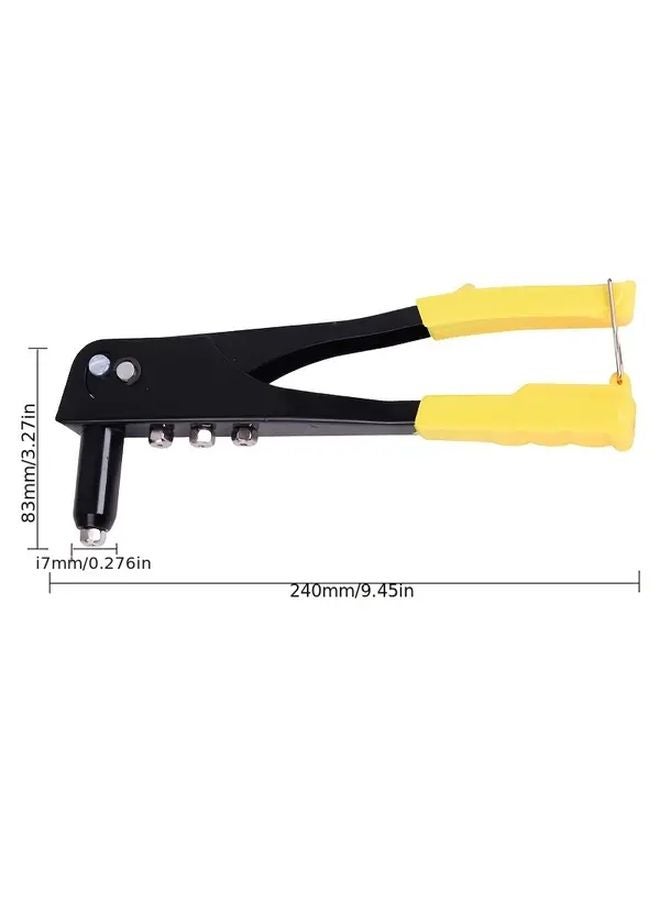 Yellow Labor Saving Manual Rivet Gun Pull Core Rivet Pliers - Image 3