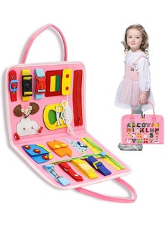 Generic Cpc CE Certification Felt Busy Learning Children's Board Dressing Board Early Education Educational Toys-Color:Style 1  - Image 1
