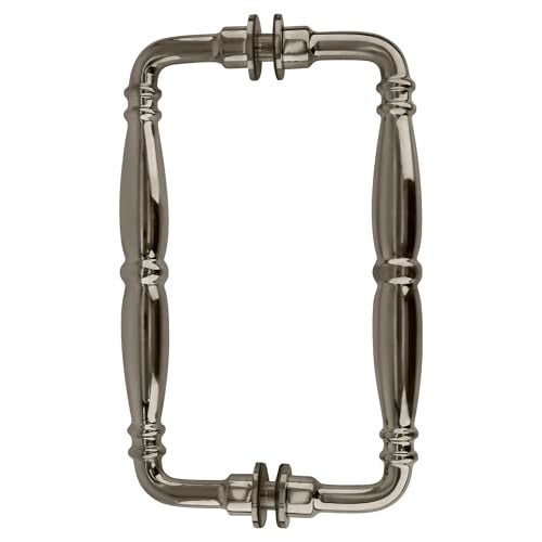CRL Polished Nickel 8 Victorian Style BacktoBack Pull Handle - Image 1