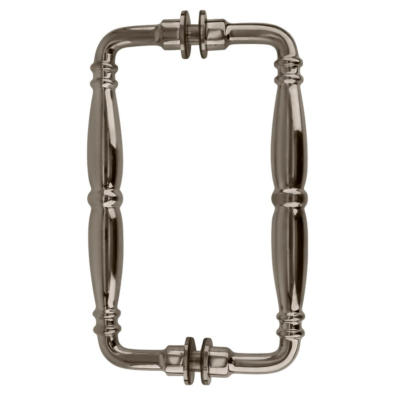 CRL Polished Nickel 8 Victorian Style BacktoBack Pull Handle - Image 2