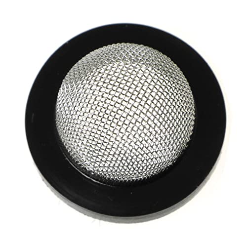 SQXBK Hose Filter Net 20PCS Seal O Ring Hose Rubber Washers Gaskets with 304 Stainless Steel 60 Filter Screen for 1/2 Inch Shower Head - Image 3