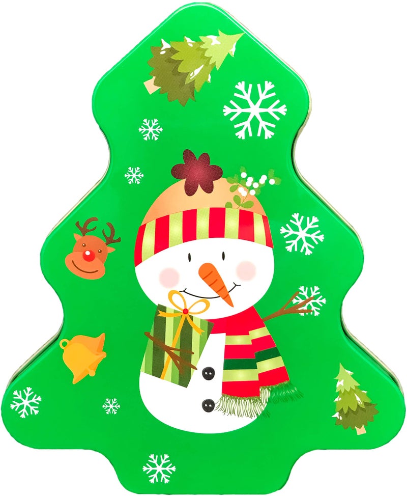 Alef Christmas/Holiday مجموعة من 3 علب التعشيش الزخرفية (شجرة) - Image 4