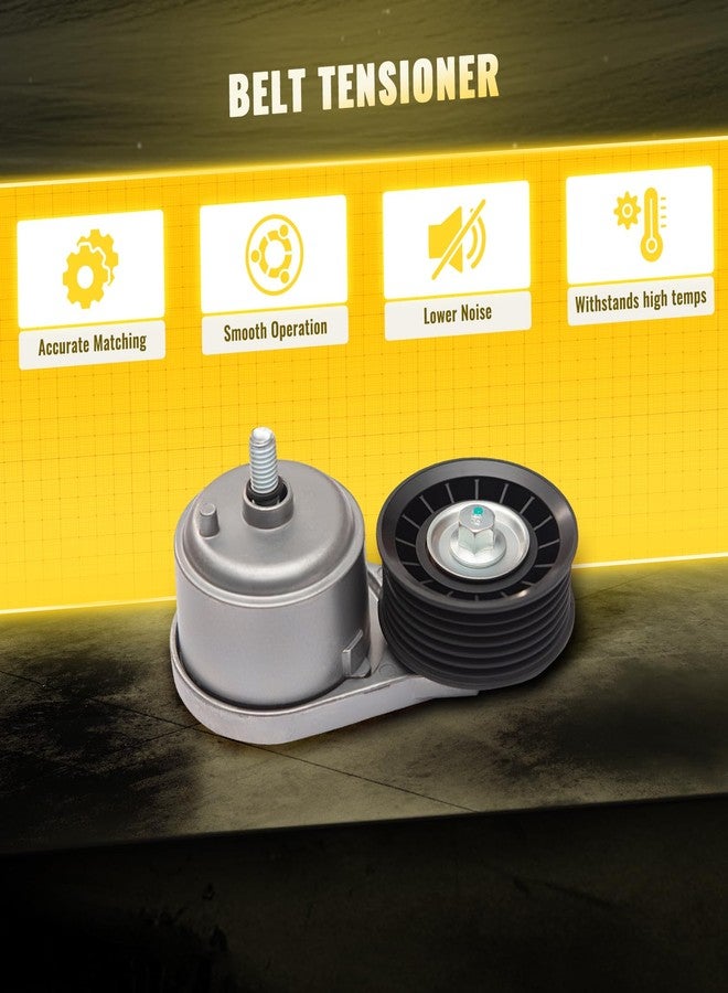 TUCAREST 38189 (مناسب لمحركات 4.6 لتر ذات سحب طبيعي) مجموعة بكرة شد سير الملحقات مناسبة لسيارات فورد كراون فيكتوريا، ميركوري جراند ماركيز، لينكولن تاون كار موديلات 2000-2011 [# 2W7Z6B209AA 89291] - Image 4