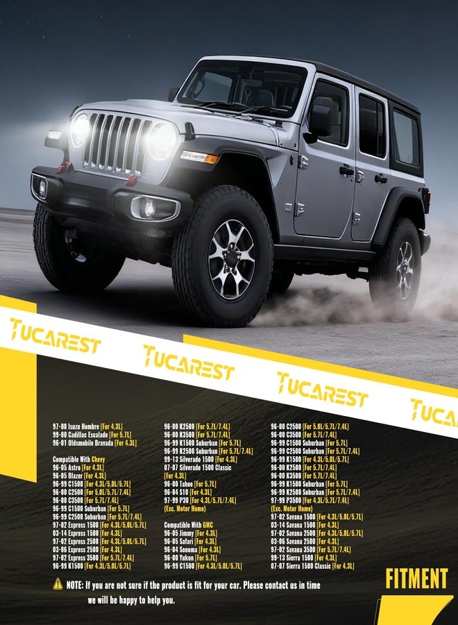 TUCAREST 38189 (مناسب لمحركات 4.6 لتر ذات سحب طبيعي) مجموعة بكرة شد سير الملحقات مناسبة لسيارات فورد كراون فيكتوريا، ميركوري جراند ماركيز، لينكولن تاون كار موديلات 2000-2011 [# 2W7Z6B209AA 89291] - Image 3