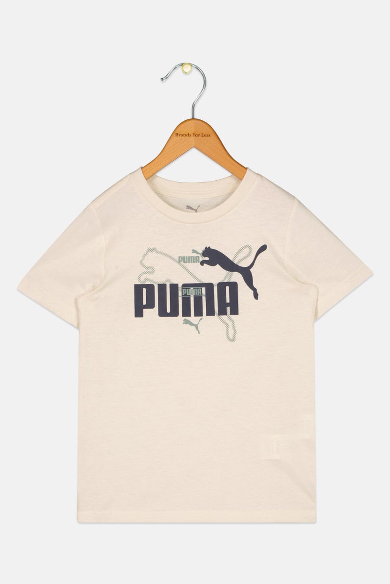 PUMA Kids Girl Short Sleeve Outdoor T-shirt, Ivory - Image 2