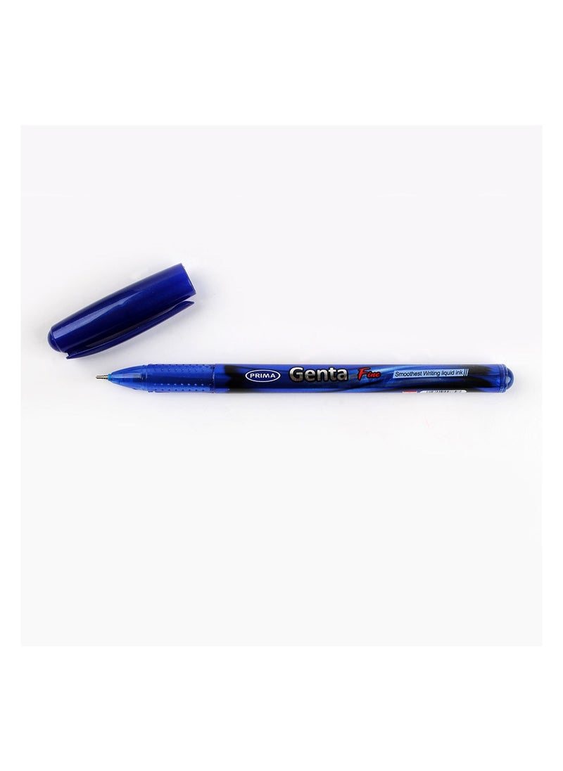 PRIMA - BALLPOINT PEN PRIMA Genta Blue - 10 pens - Image 1