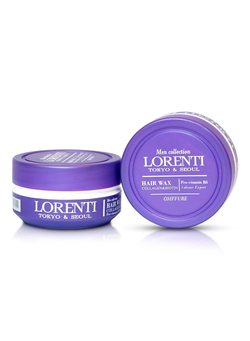 لورنتي شمع تصفيف الشعر للرجال من لورينتي | برو فيتامين ب5 | الكولاجين والبيوتين | خبير الحجم | 150 مل (5.07 أونصة) - Image 1