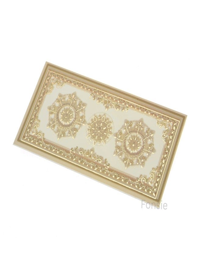 Fonsie offwhite round art design pack of 30pcs cash envelopes for gifting money on wedding gift, baby shower gift, shagun, family gatherings with name space. - Image 5