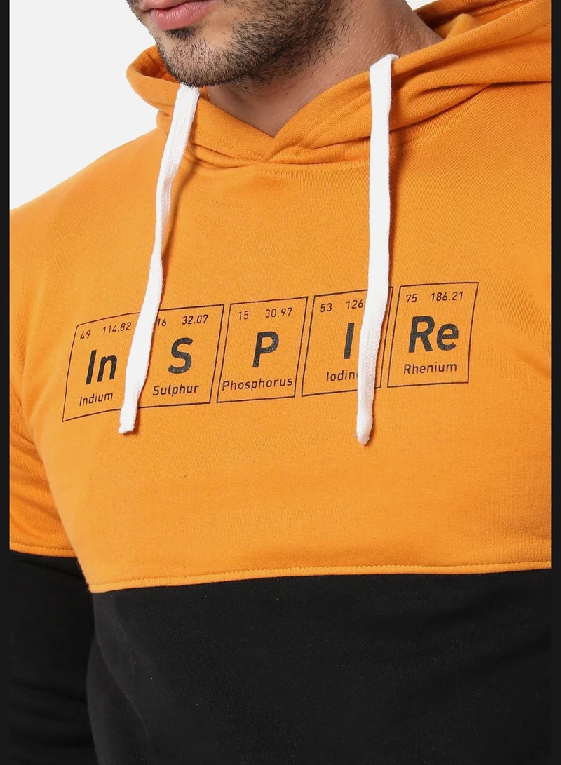 Campus Sutra Color block Sweatshirt