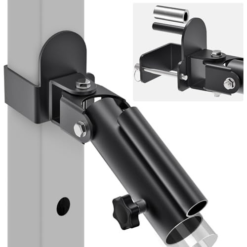 Kipika T Bar Row Landmine Attachment for 3" x 3" Power Rack - Heavy Duty T-Bar Row Platform with Swivel Suitable for 1" Standard Barbell Bar and 2" Olympic Bars - Ideal for Home Gym Workouts - Image 1