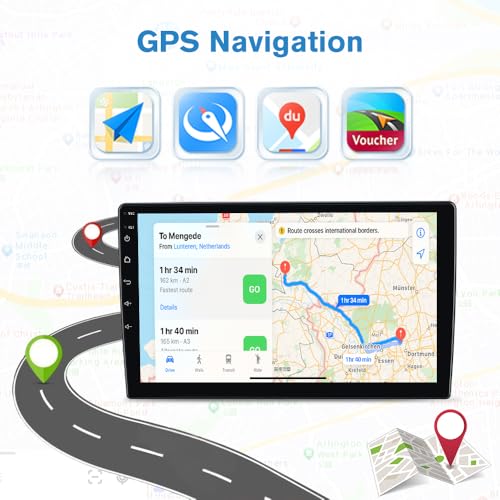 Vratzn [4Core 64GB] Vratzn Car Radio for Chevy Silverado 2007-2013 Tahoe GMC Sierra Yukon, 10 Inch Touch Screen Silverado Radio with CarPlay Android Auto Bluetooth AM FM Head Unit - Image 5