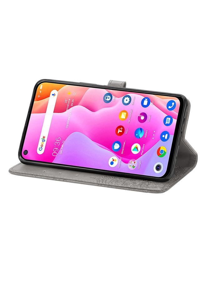 erorex Case For TCL 10L Mandala Flower Embossed Horizontal Flip Leather Phone Case - Image 4