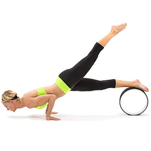 ProsourceFit Yoga Wheel Prop 12” for Improving Yoga Poses, Backbends, Flexibility, Balance, Stretching, Relaxation - Image 5
