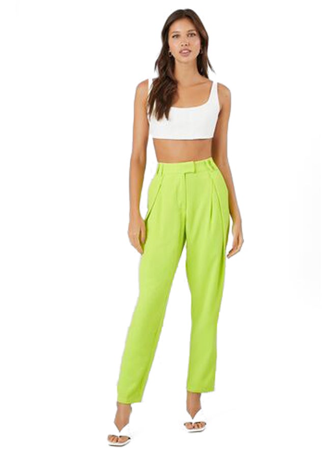 FOREVER 21 Crepe High-Rise Trousers  - Image 1