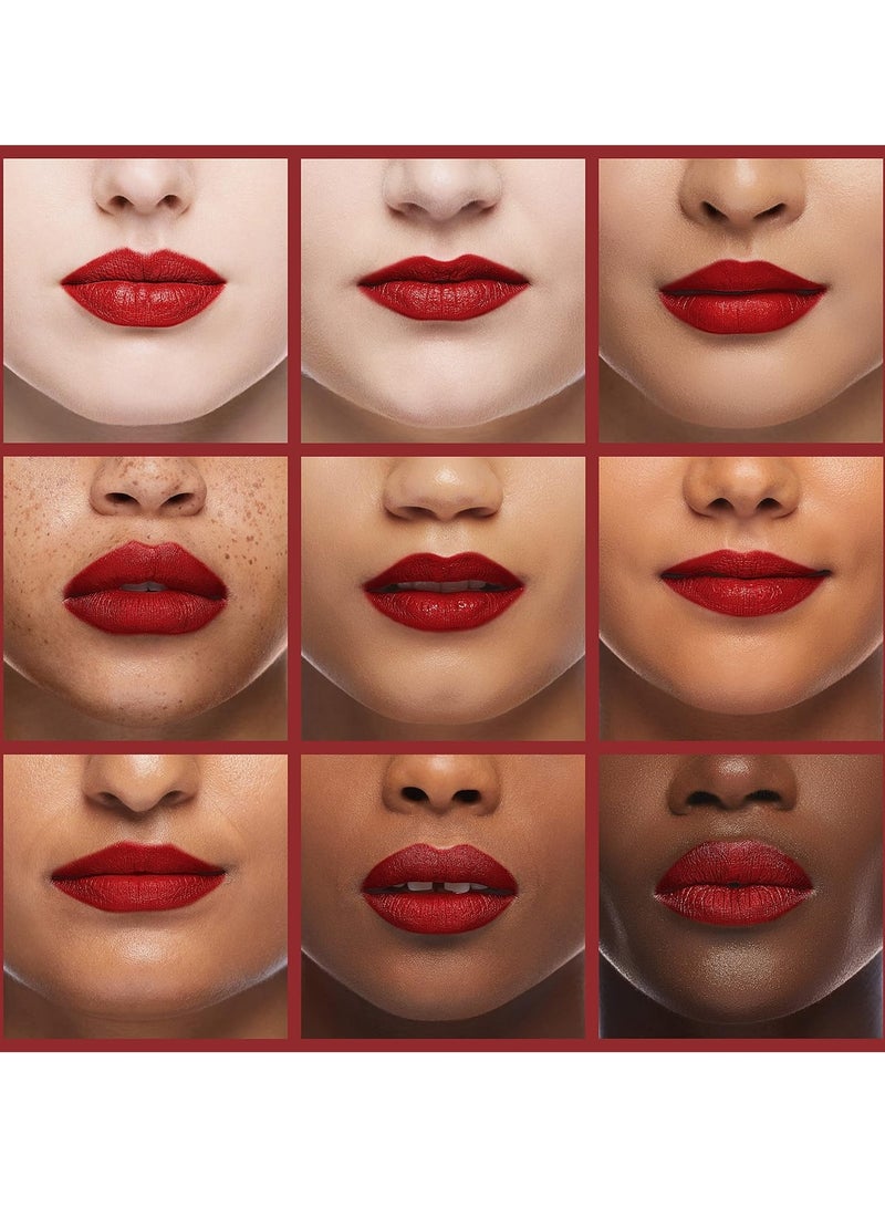 صبغة الشفاه المخملية من بيريبيرا، لون أحمر عالي الصبغة، 0.14 أونصة سائلة - Image 2