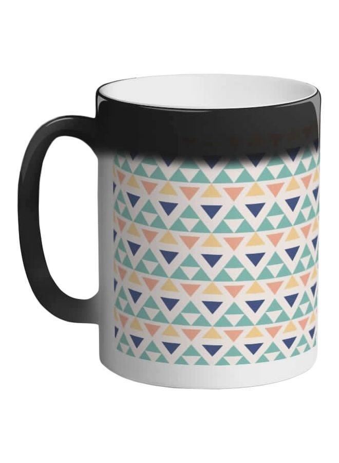 RYN Printed Colour Changing Coffee Mug Black 11ounce