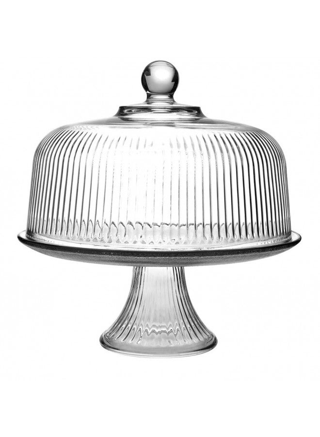 Anchor Hocking طقم كعكة موناكو من أنكر هوكينغ، STD، كريستال - Image 2