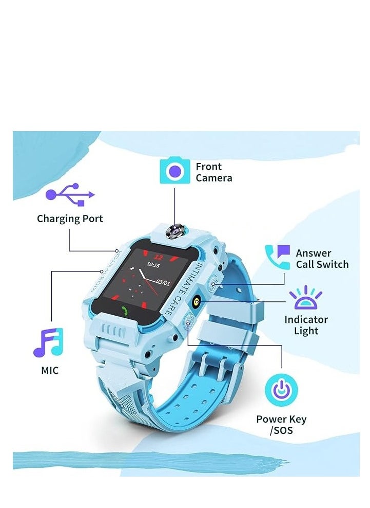 Nabi - Nabi Original smart Watch for Kids and Adults Z7A (light blue) - Image 1