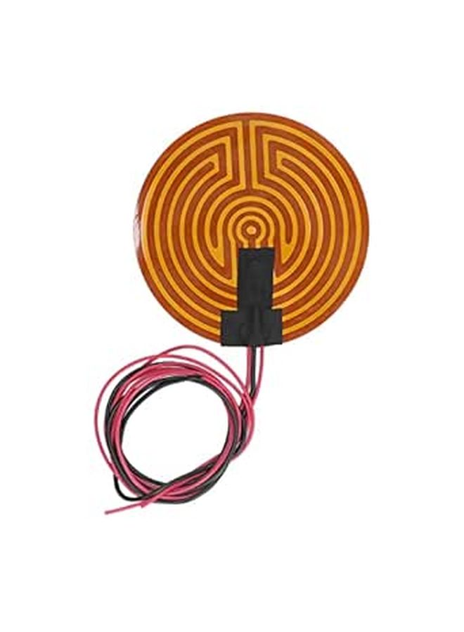DC12V 120W Flexible Polyimide Heater Plate 6.3in Round PI Heating Film For 3D Printer Hot Bed - Image 1