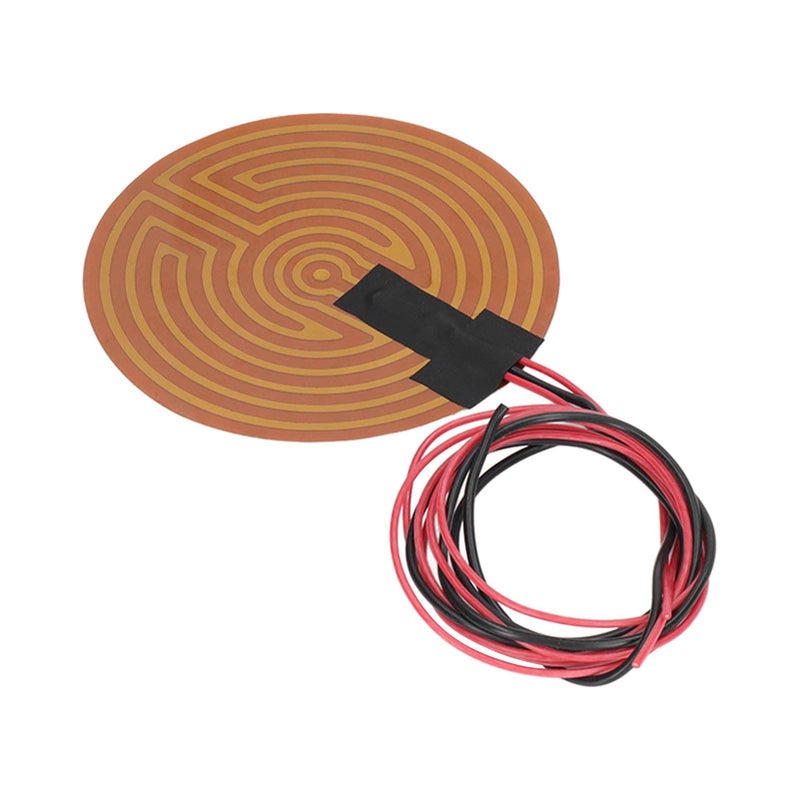 DC12V 120W Flexible Polyimide Heater Plate 6.3in Round PI Heating Film For 3D Printer Hot Bed - Image 5