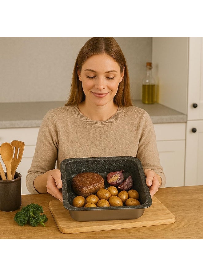 BS B&S Baking Pans "GASTRONORM" 1/2 Size – Durable Stainless Steel Trays - Image 4